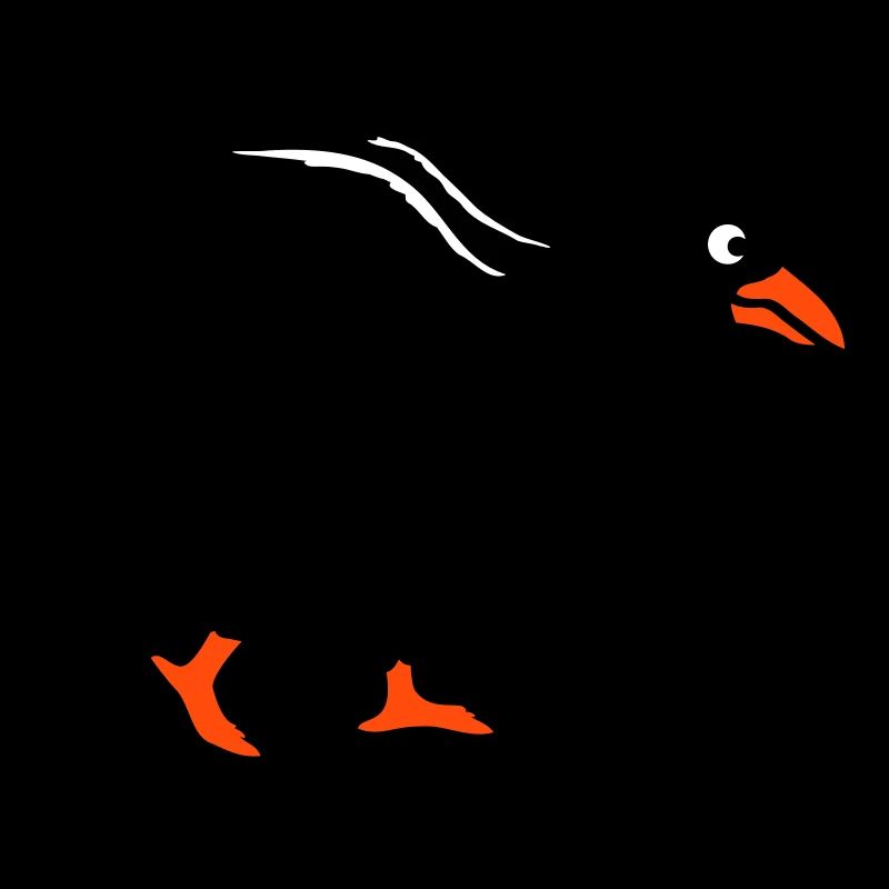 Corbeau oiseau marche corbeau course rapide course drôle