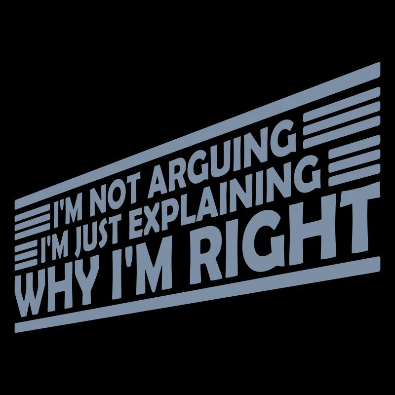 I m not arguing