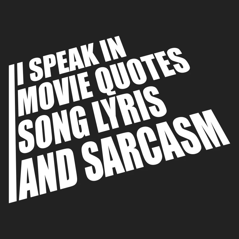 speak lyrics and sarcasm