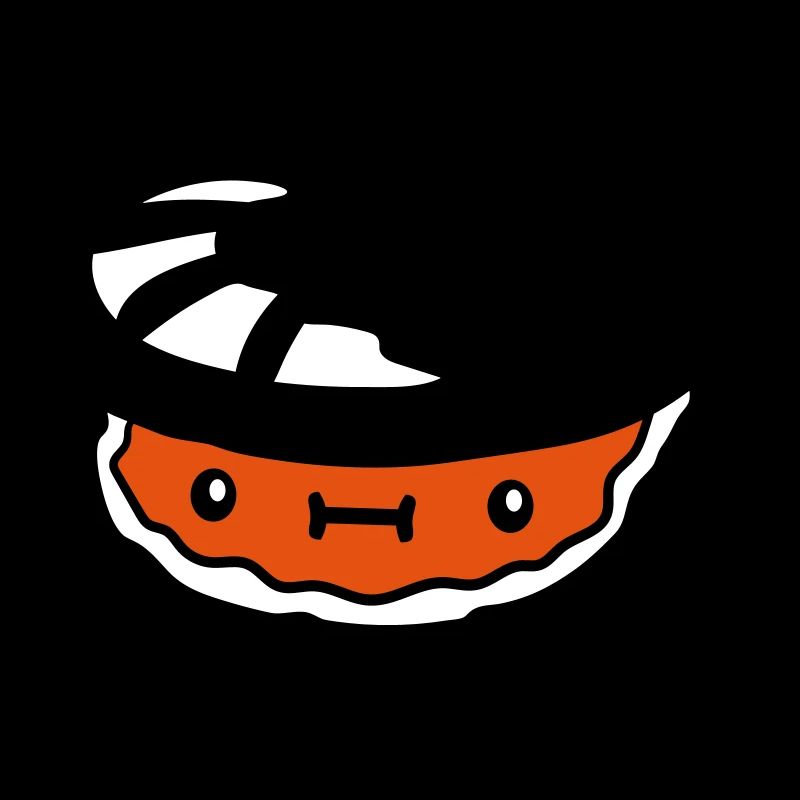 small suesse shell with face