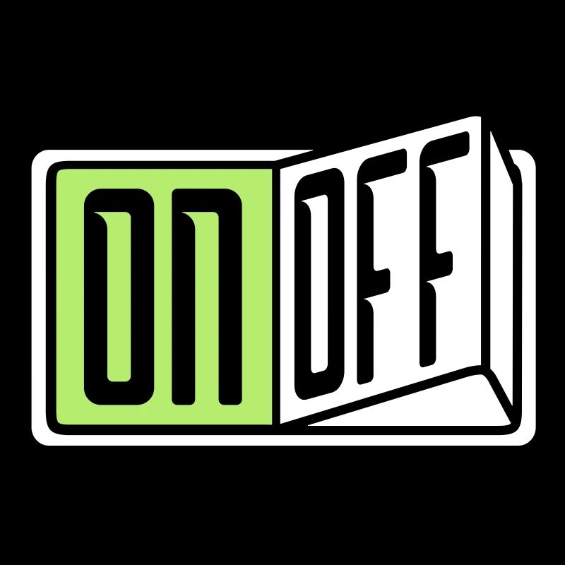 on off switch button button turn off