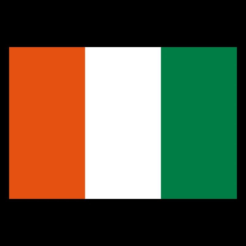 Côte d'Ivoire / Flagge von Côte d'Ivoire