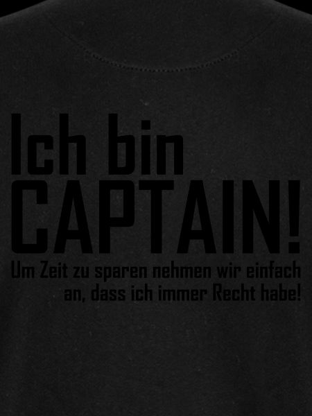 ich bin captain