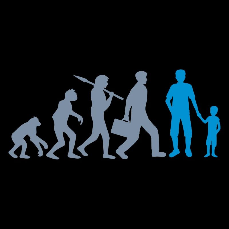 Jeune Papa Evolution Enfant