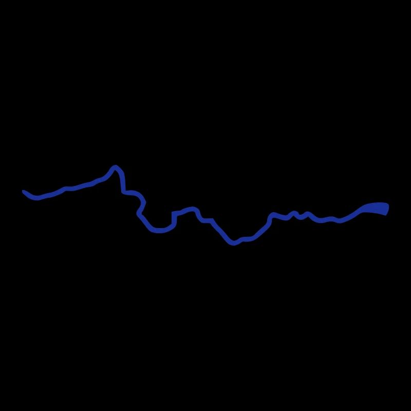 Thames river course map