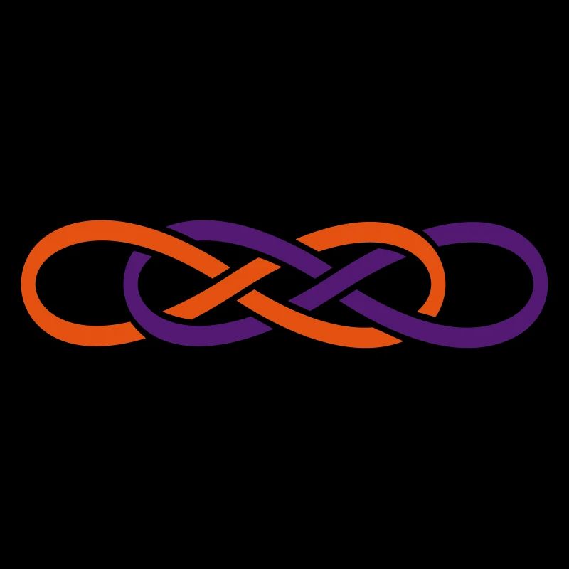 Symbol doppelte Unendlichkeit