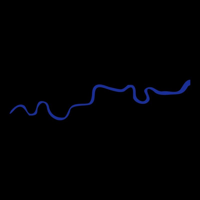 lundun river blue