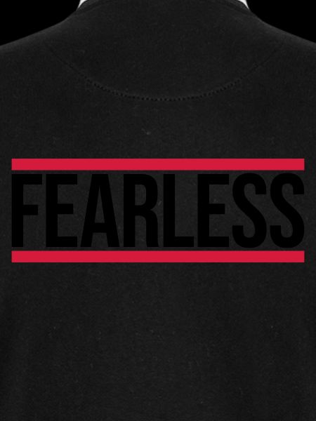 fearless Text Zitat Design