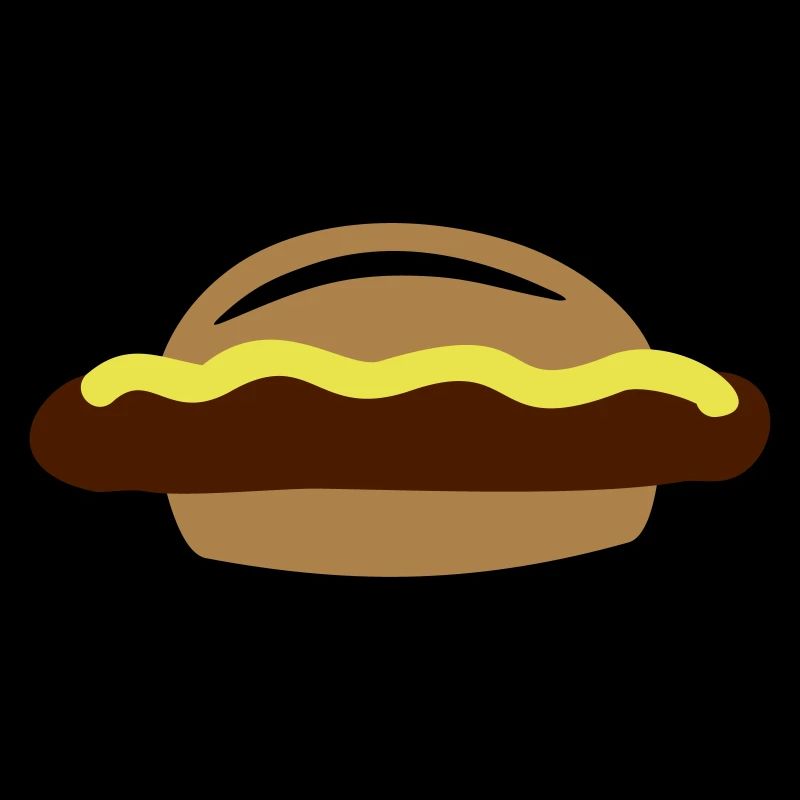 Bratwurst with buns and mustard gift