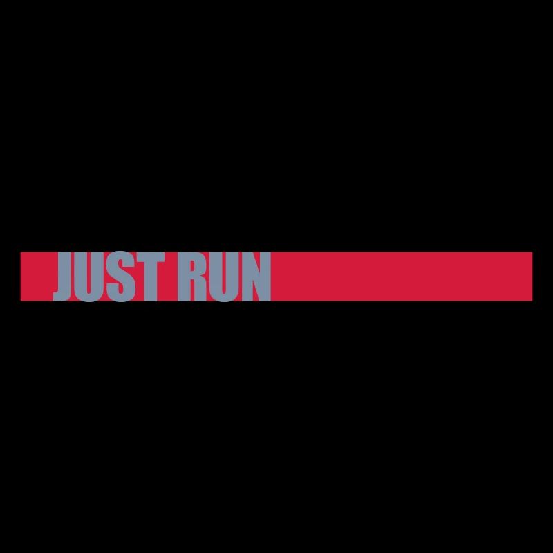 Logo de barre Just Run