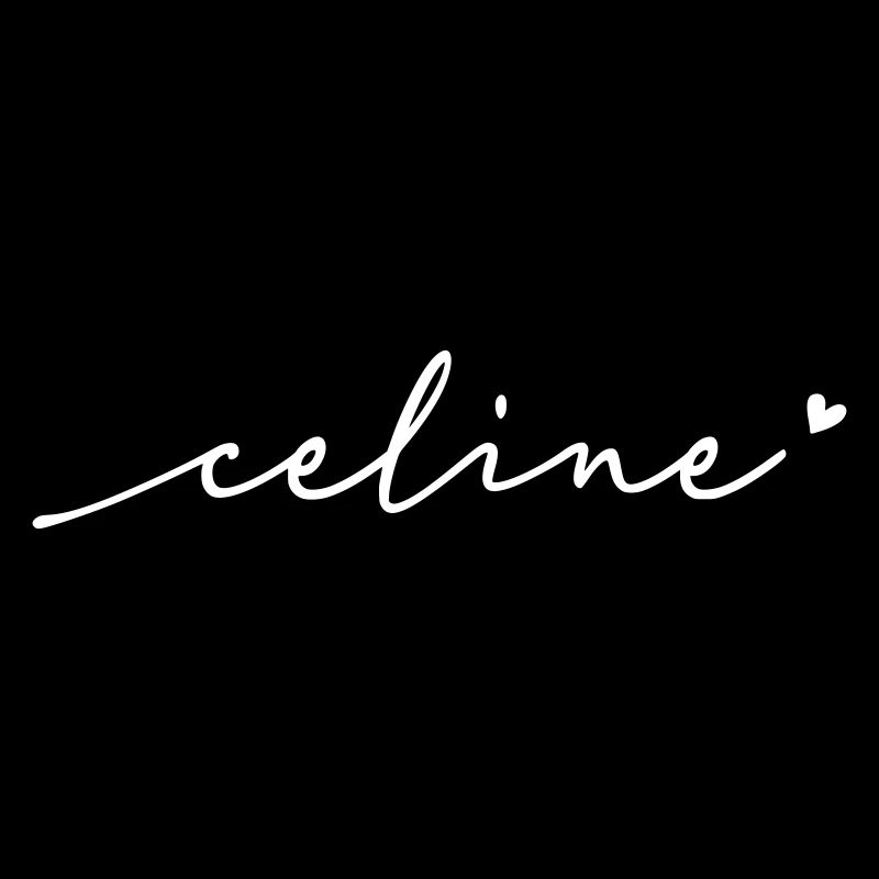 Celine Cursive Name