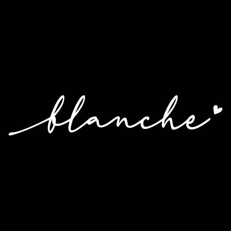 Blanche Cursive Name