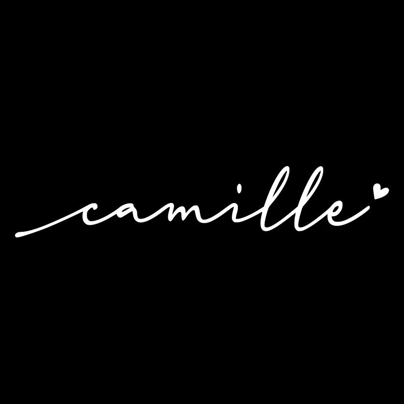 Camille Cursive Name