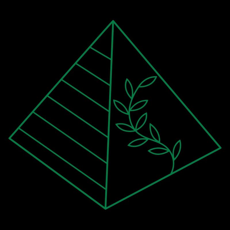 Pyramide à croissance florale