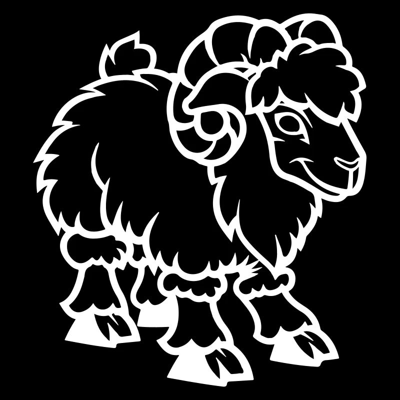 Schaf Steinbock