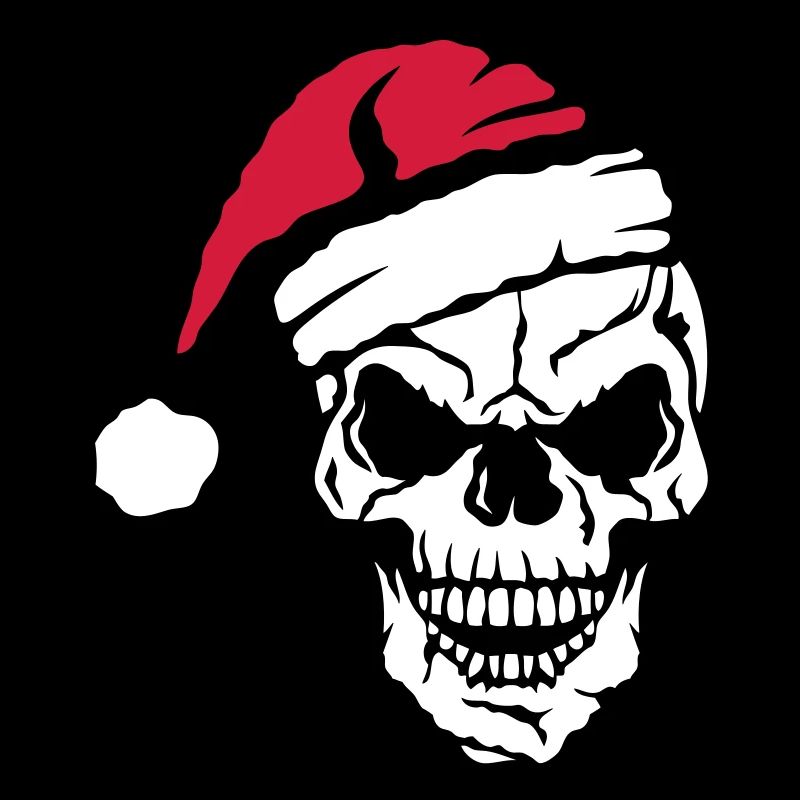 Weihnachten Schädel Schädelkappe
