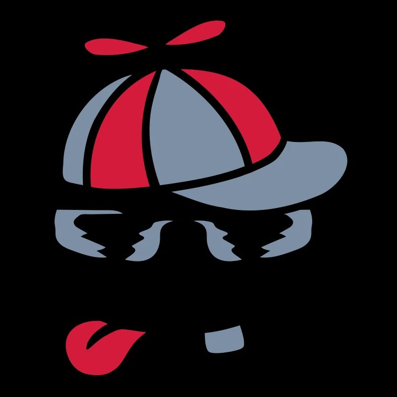 Comic Face Propeller Cap Wind Turbine