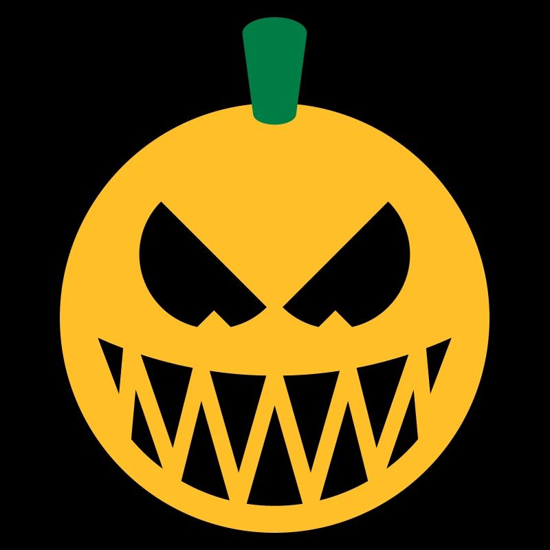 Halloween Pumpkin (Jack O’Lantern / Emoticon / 2C)