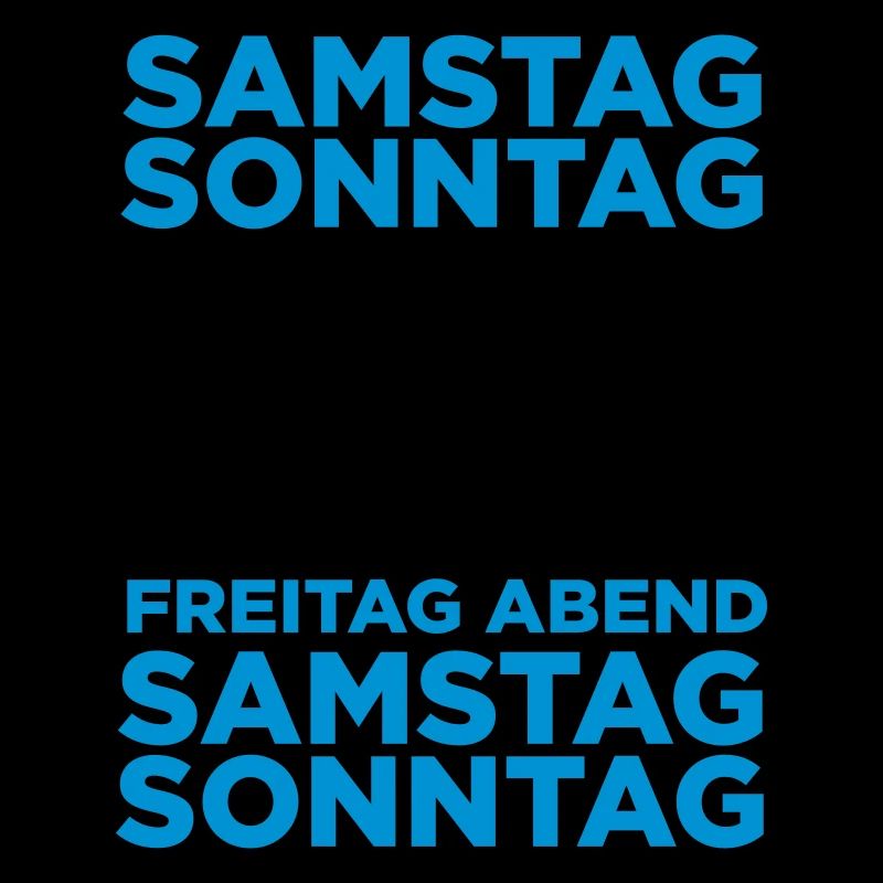 Die Scheißtage in einer Woche!