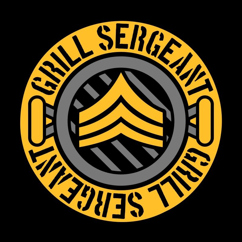 Grill Sergeant Stamp BBQ