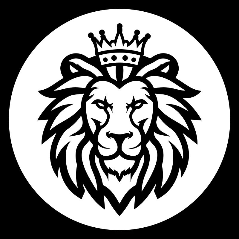 Löwe Krone Symbol