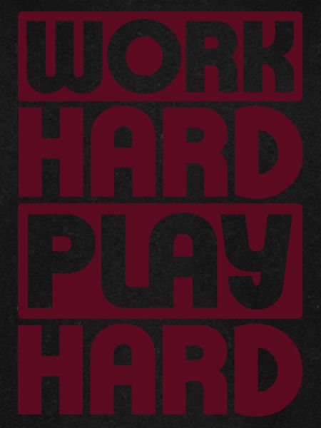 Work Hard Play Hard