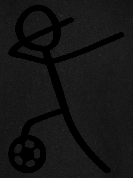 dabbing fussball man