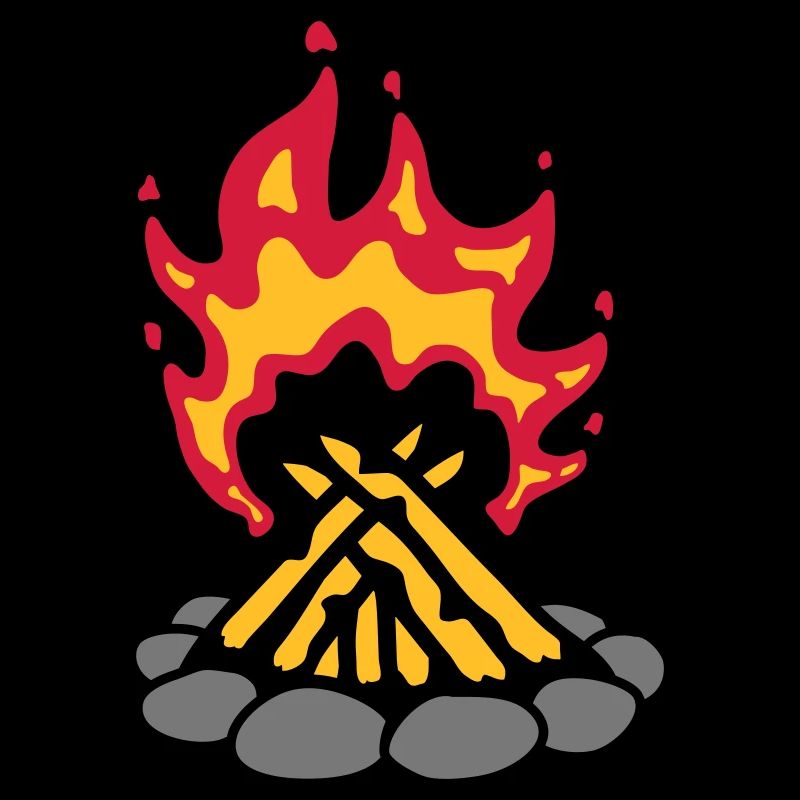 Stones Campfire Camping Fire