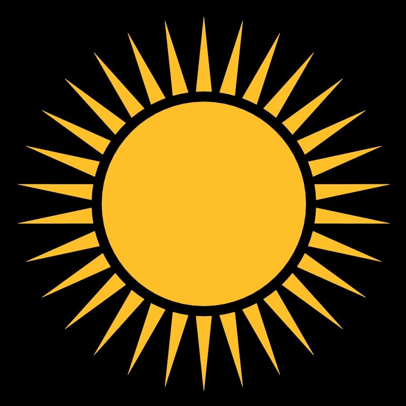 Sun, rays, wreath, your design, frame, text