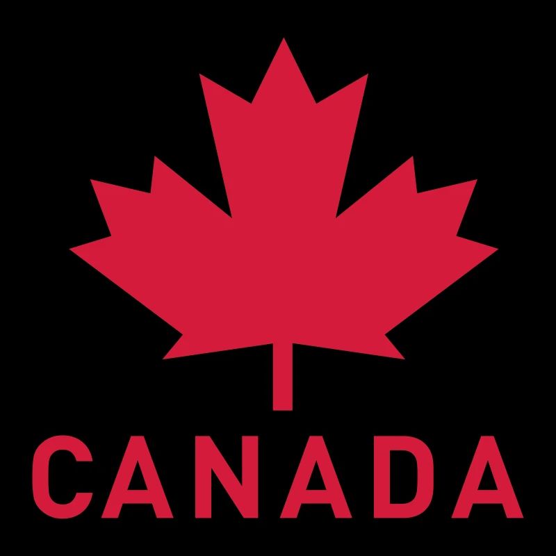 Canada Leaf einfarbig