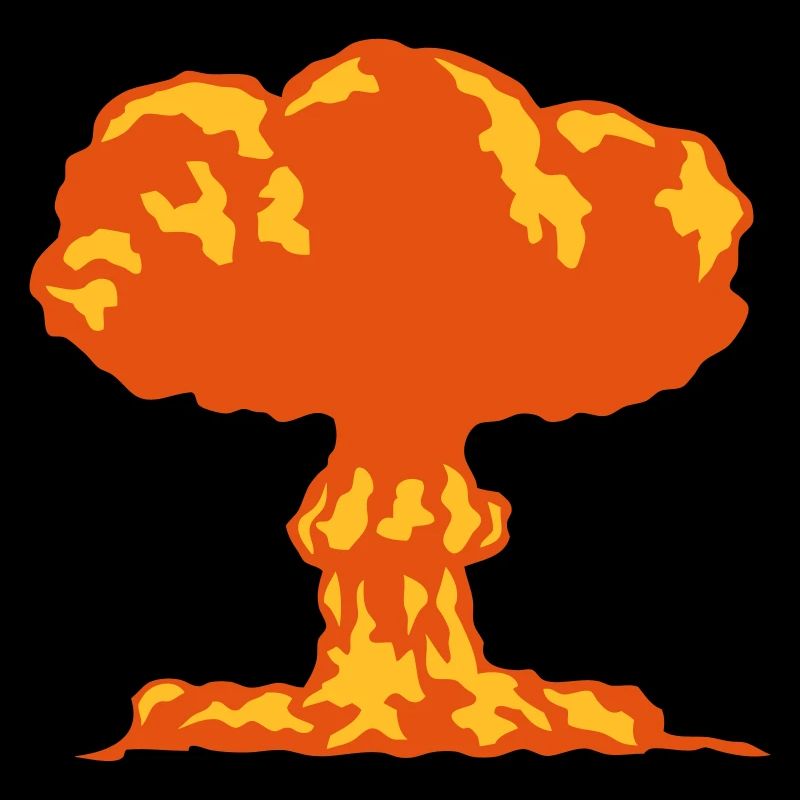 explosion champignon nucleaire atomique
