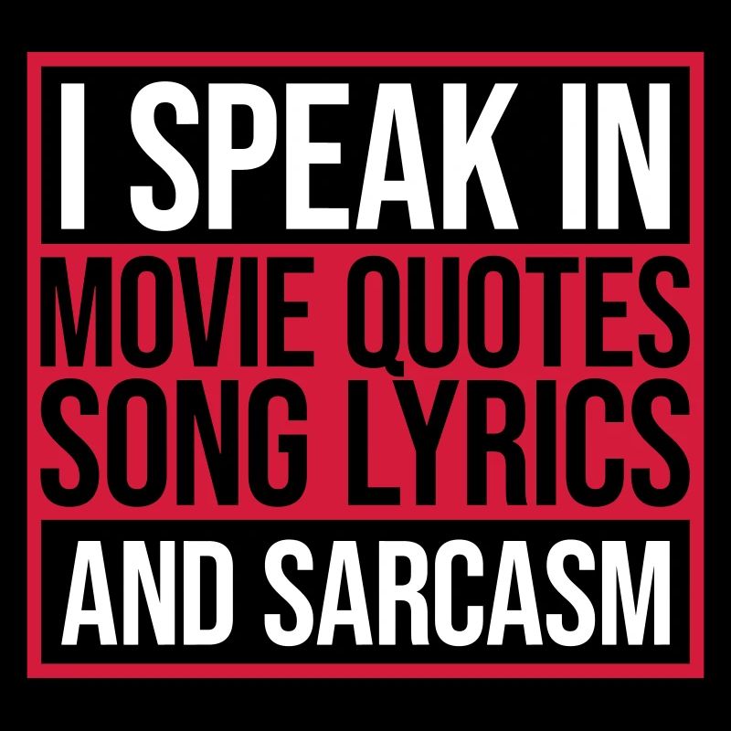 speak lyrics and sarcasm