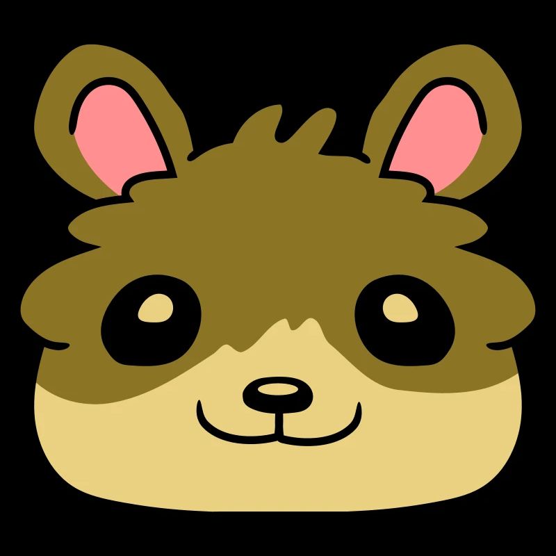 Hamster Face Idée cadeau Comic