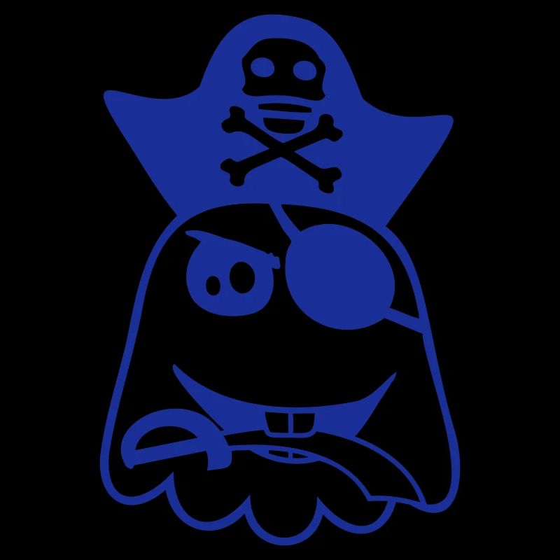 Pirate Ghost Funny Evil Ghost Halloween Fun