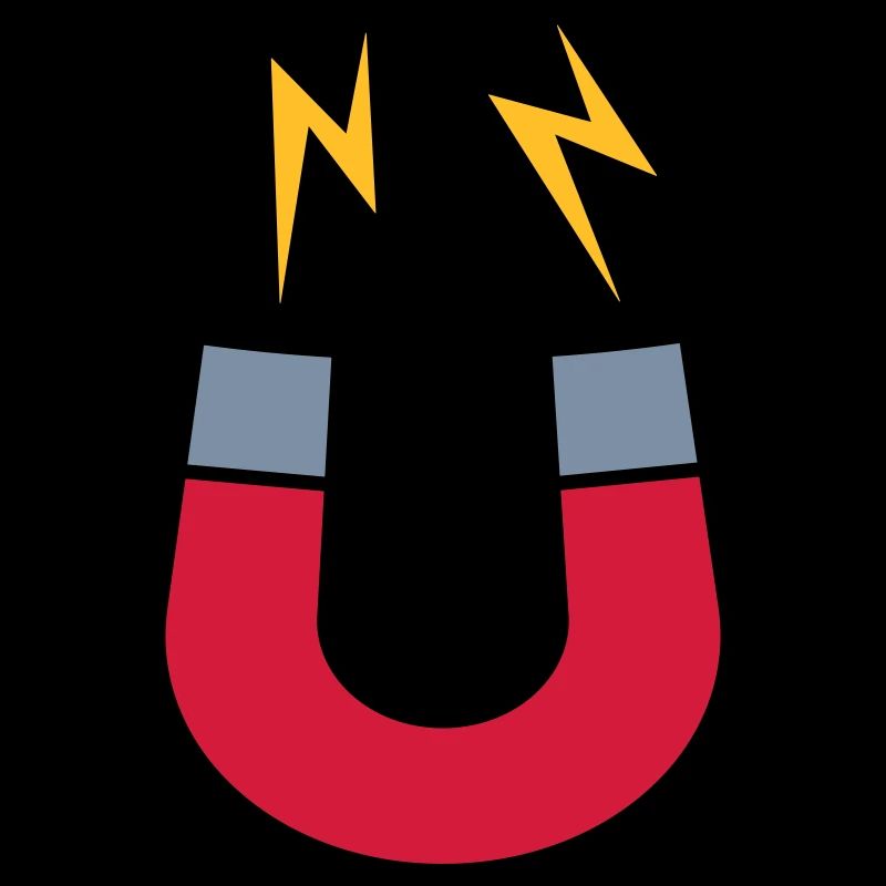 Magnet logo flashes funny