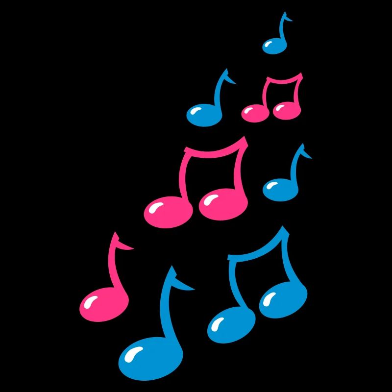 notes de musique mignon