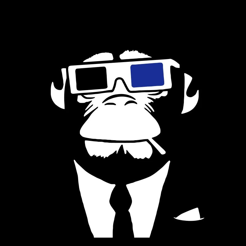 Urban Electro 3D Designs: Ape 3D Monkey Affe