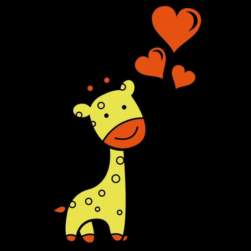 Girafe amoureuse