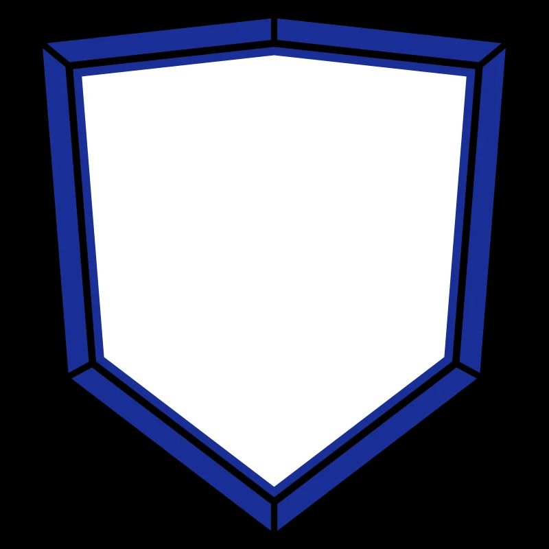 square shield emblem emblem frame banner design lo