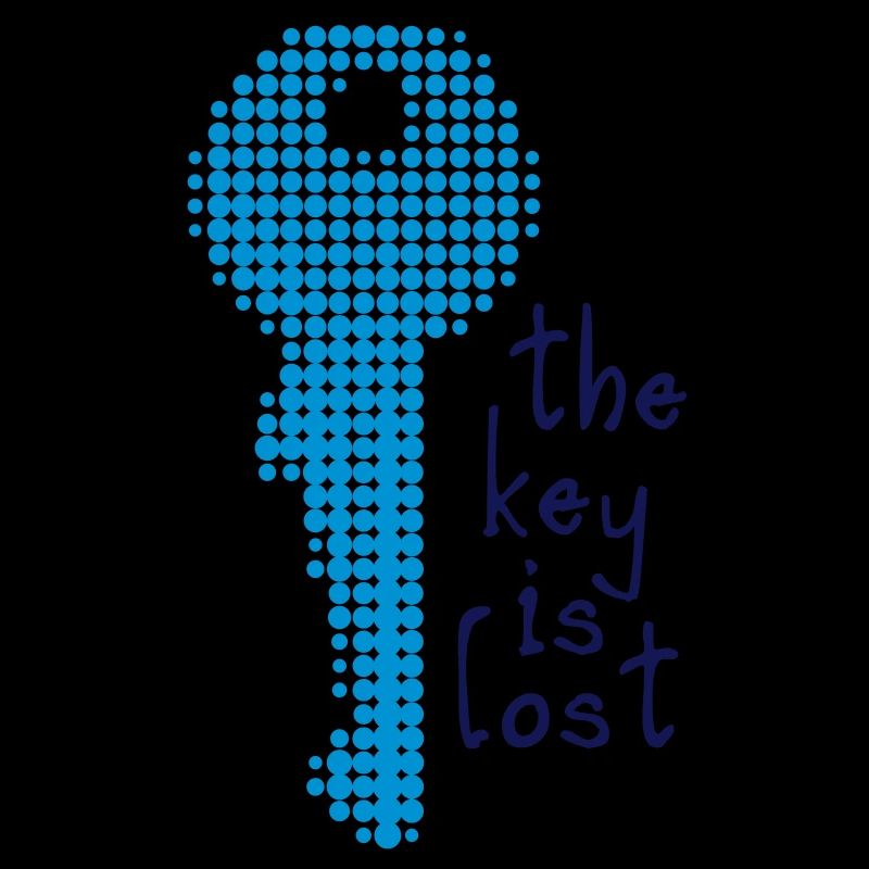 la clé est perdue