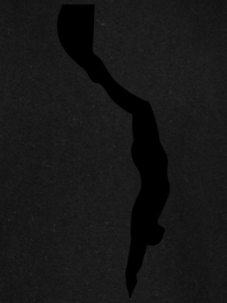 Freediver Silhouette