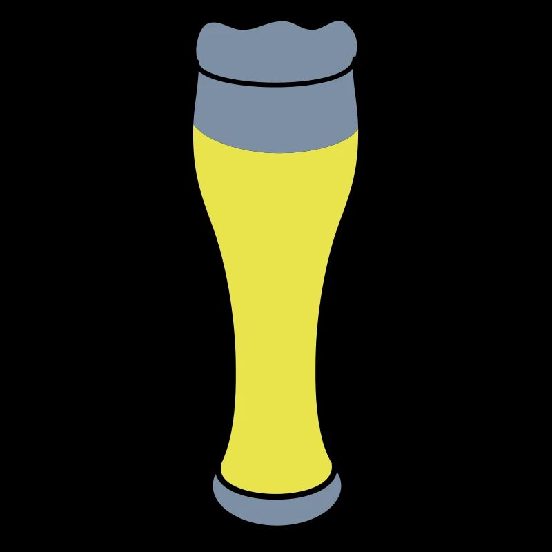 La bière de blé bière en verre de bière