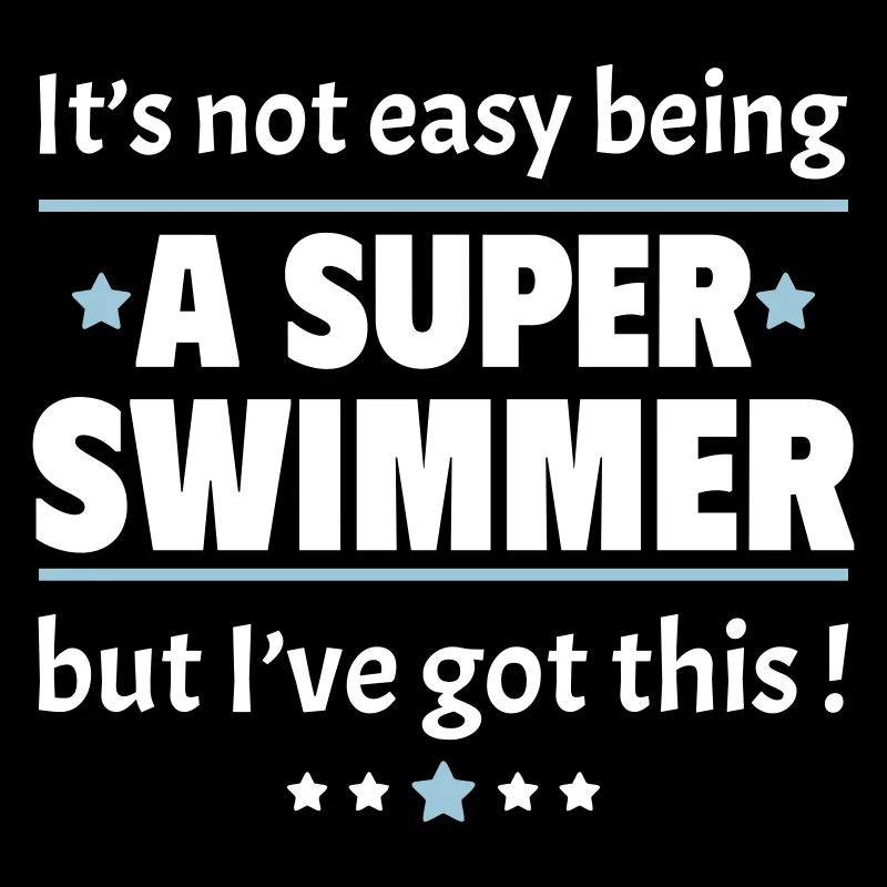 Non è facile essere un super nuotatore