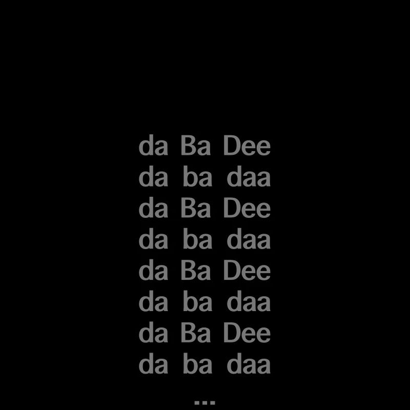 I'm blue, there ba dee (Eiffel 65) 90s party