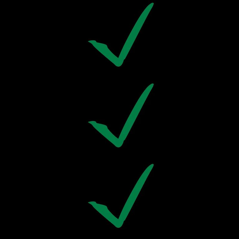 Three Checkmarks