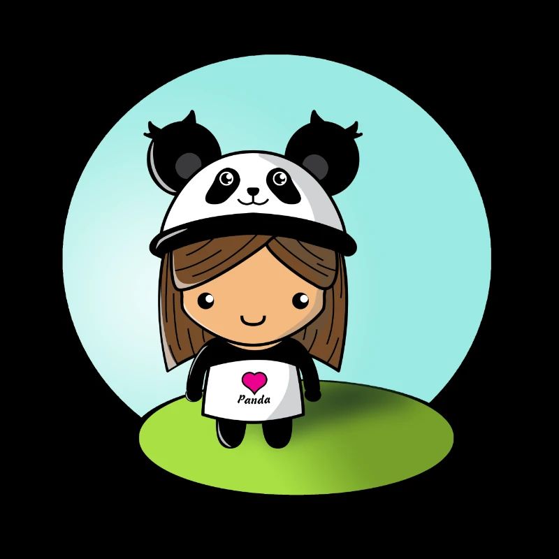 Panda-Mädchen!
