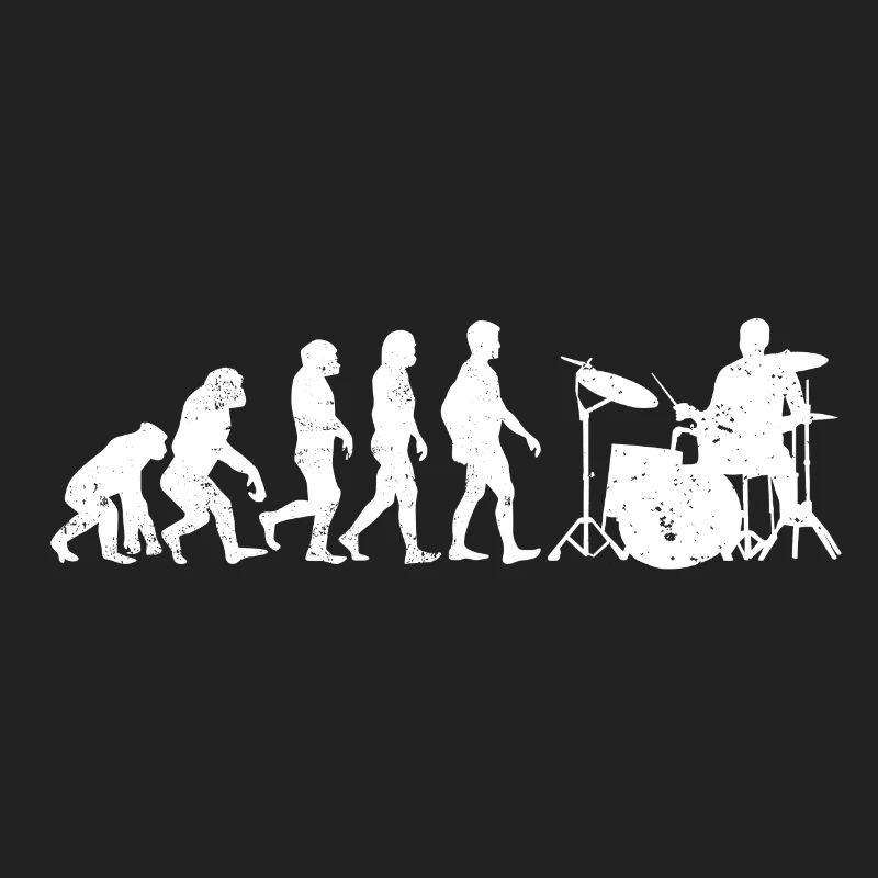 Drummer evolution drums gift drummer