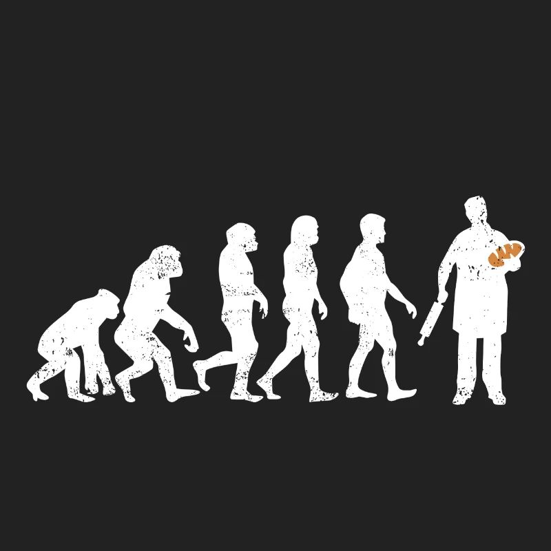 Baker evolution gift bread baking profession dough