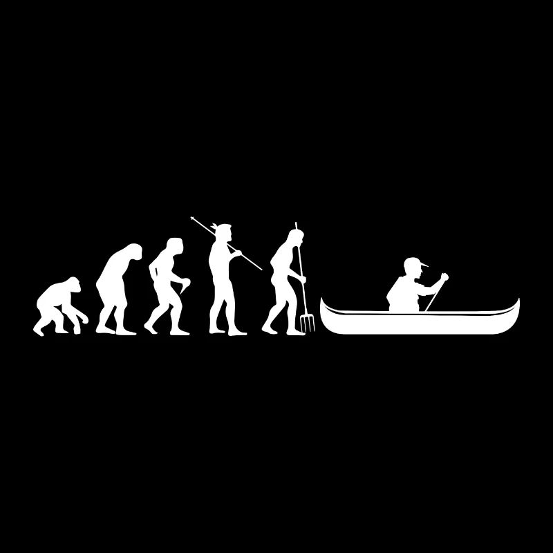 Evolution Canoe Canoe Canoeing - Gift Idea
