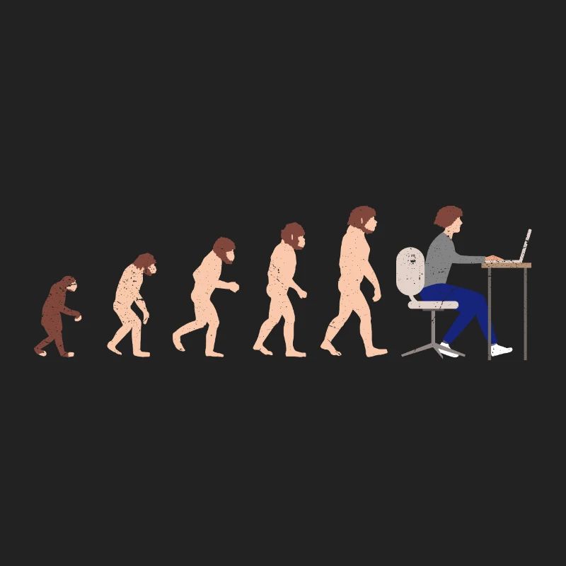 Evolution Developer Programmer Funny poison
